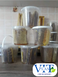 Пластикове відро 3 літра низьке біле харчова тара оптом для меду  vidro_nyzke_bile_3L фото 7